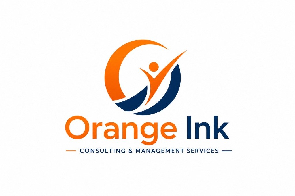 Orange Ink Logo